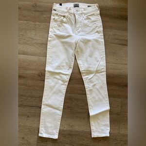 Citizens Of Humanity Women's Crisp White Skinny Jeans